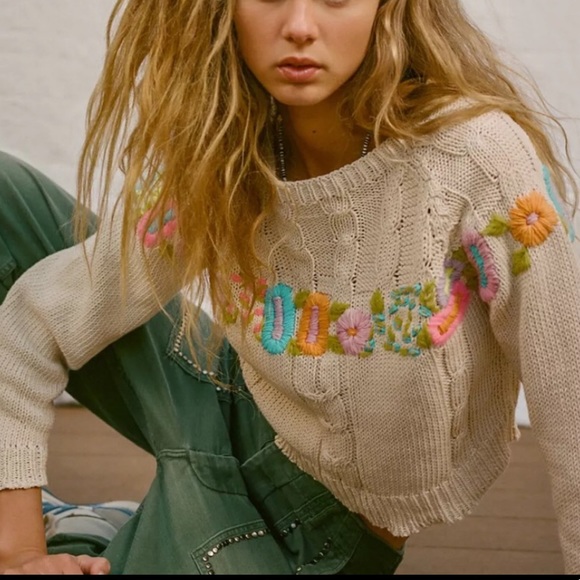 TACH Clothing Pipa Cable Knit Sweater - Picture 6 of 6